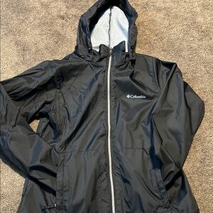 Columbia Black Windbreaker Jacket